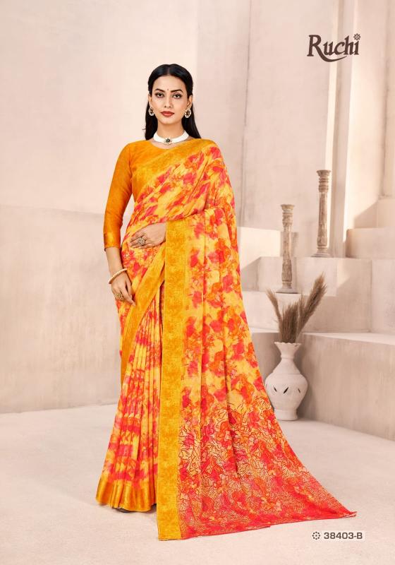 Ruchi red velvet vol-41 saree wholesale clothes india